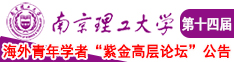 黄色操逼是南京理工大学第十四届海外青年学者紫金论坛诚邀海内外英才！